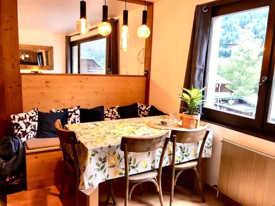 Apartement Vue Montage Magnifique 2Ch 5Mn Piste 3 Les Houches Extérieur photo