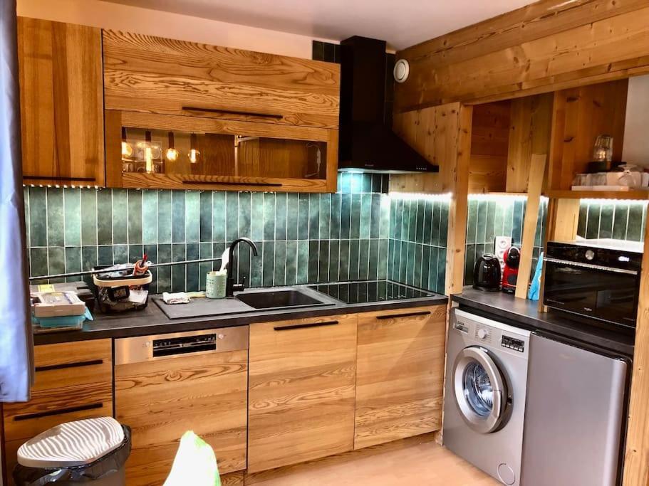Apartement Vue Montage Magnifique 2Ch 5Mn Piste 3 Les Houches Extérieur photo