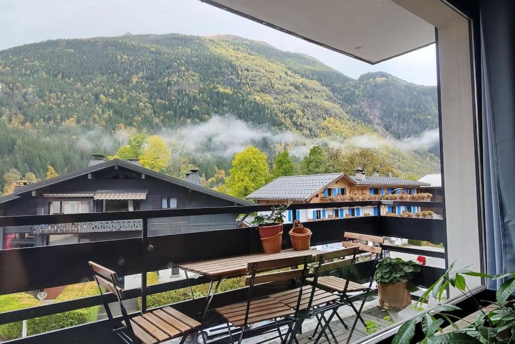 Apartement Vue Montage Magnifique 2Ch 5Mn Piste 3 Les Houches Extérieur photo