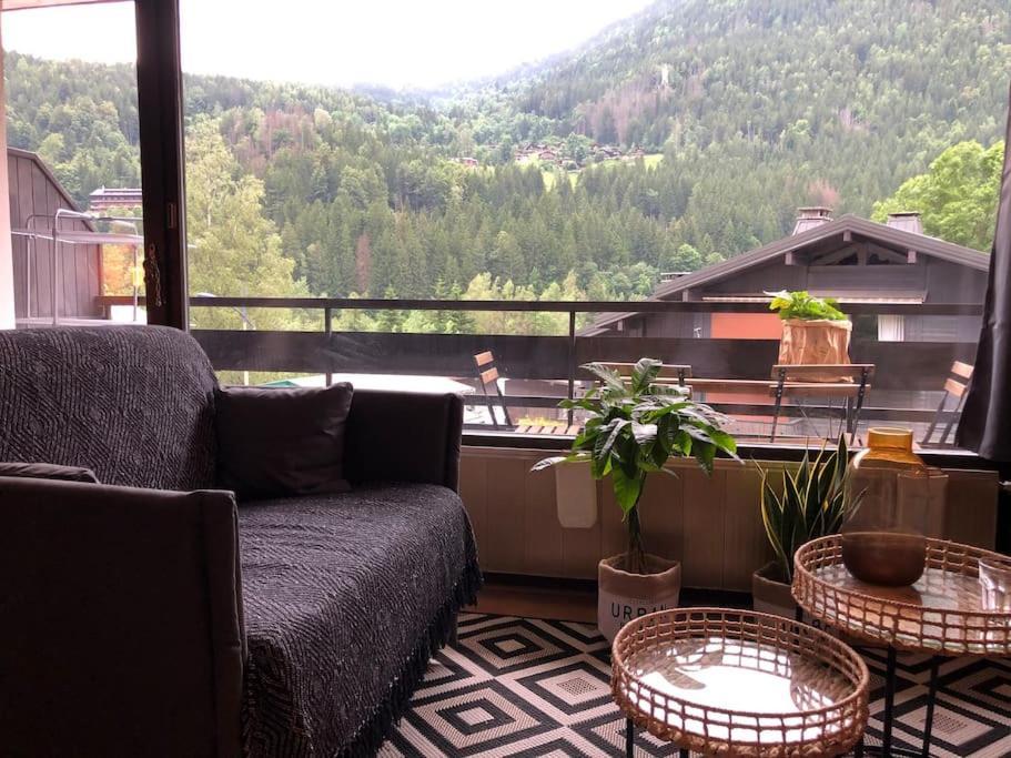 Apartement Vue Montage Magnifique 2Ch 5Mn Piste 3 Les Houches Extérieur photo