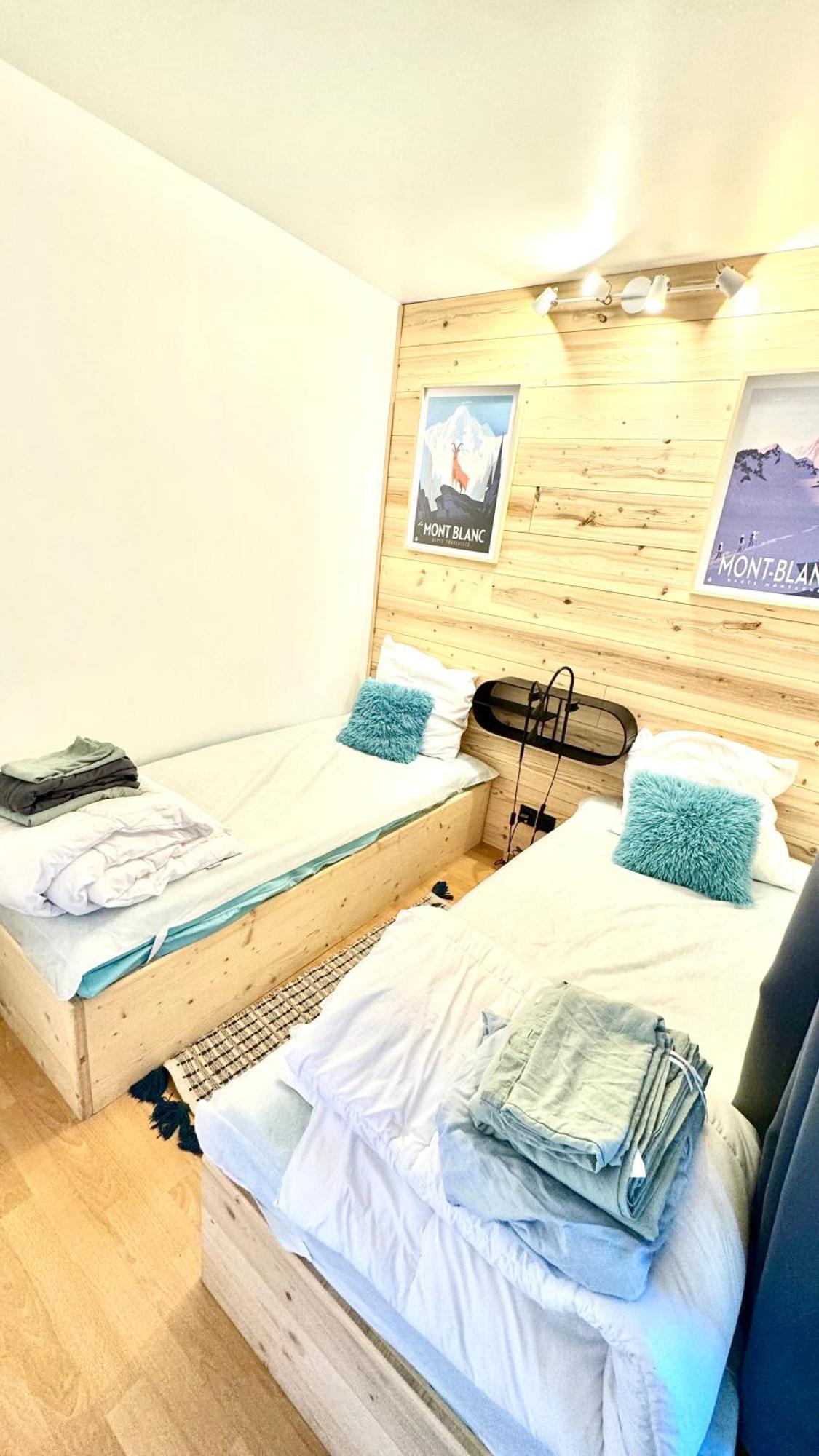 Apartement Vue Montage Magnifique 2Ch 5Mn Piste 3 Les Houches Extérieur photo