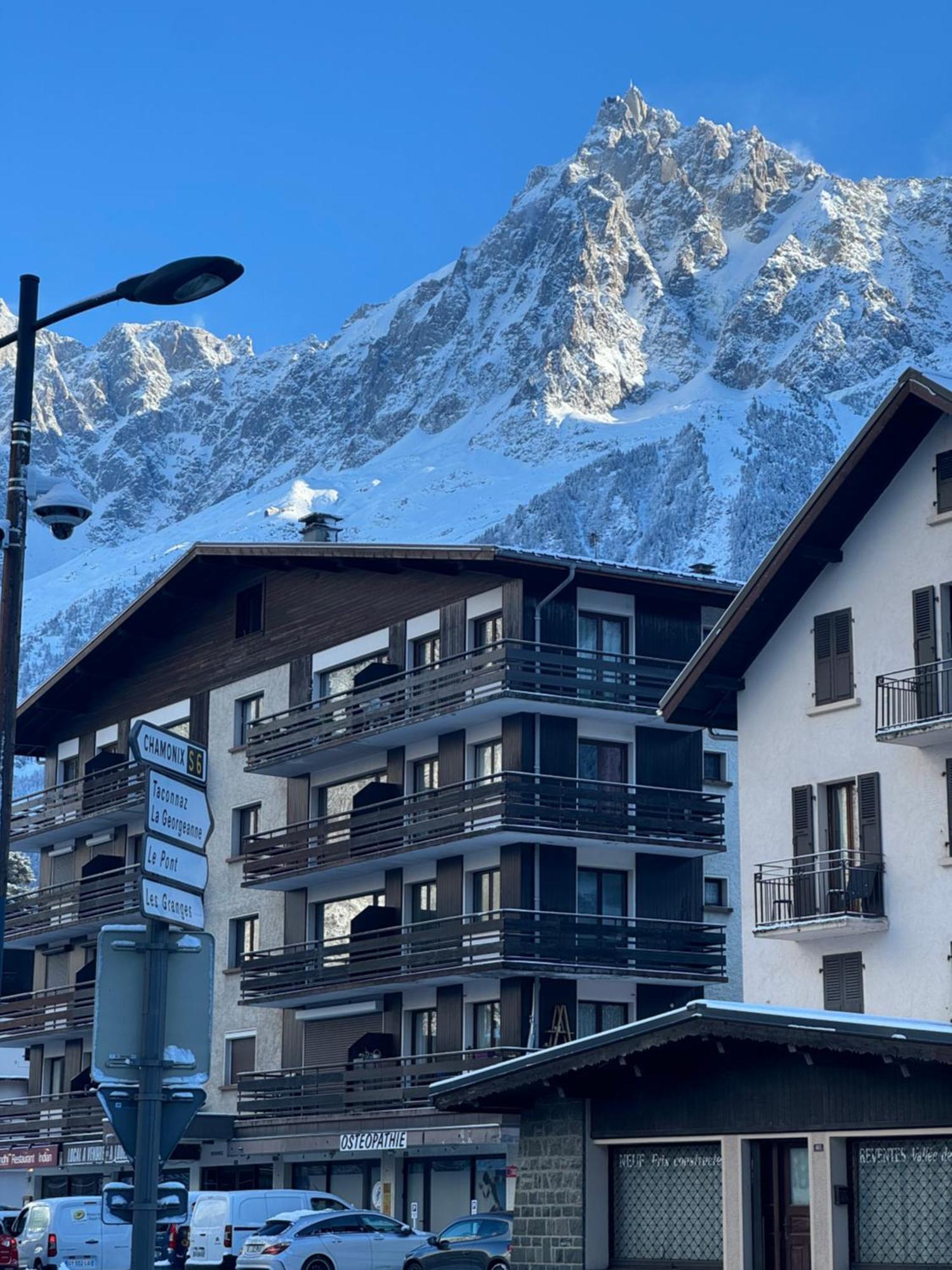 Apartement Vue Montage Magnifique 2Ch 5Mn Piste 3 Les Houches Extérieur photo
