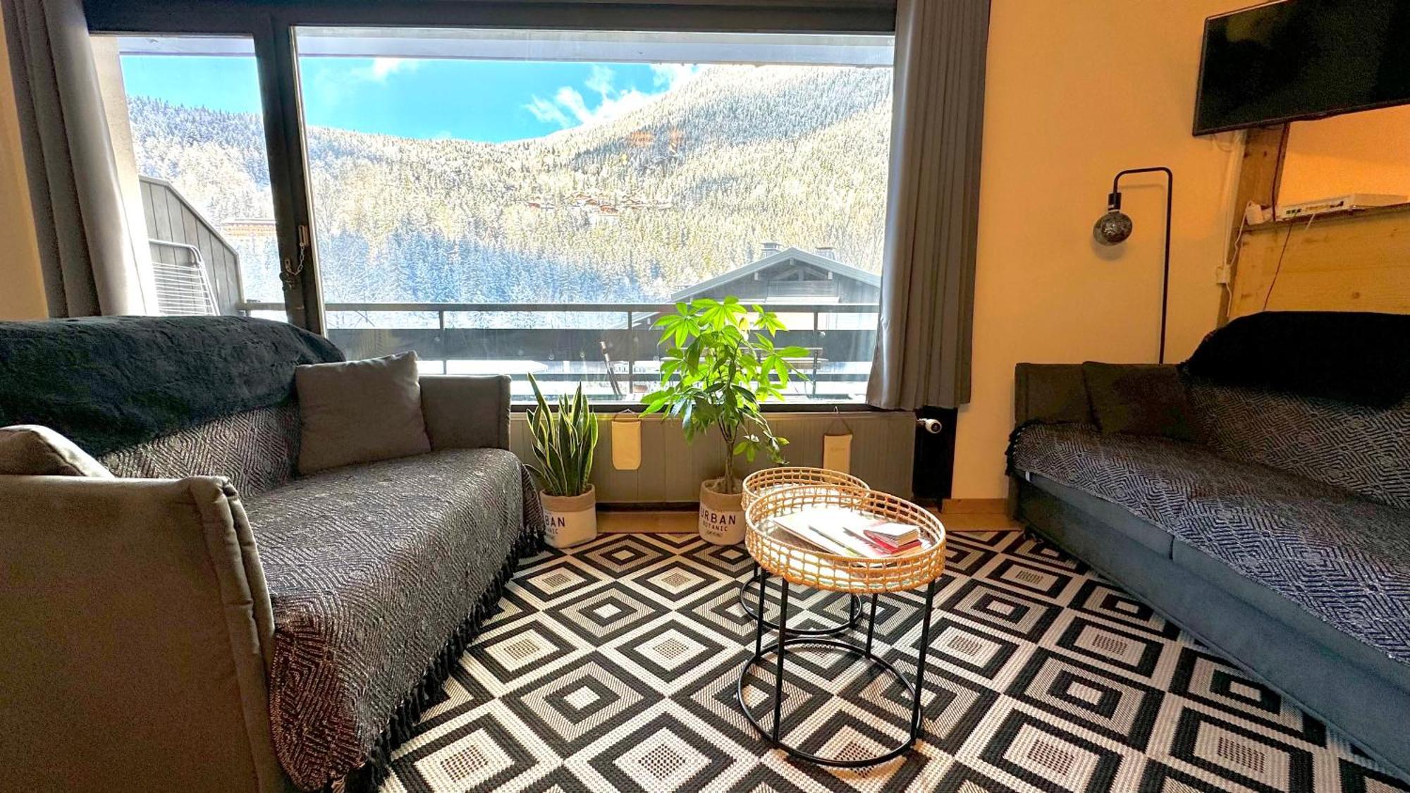 Apartement Vue Montage Magnifique 2Ch 5Mn Piste 3 Les Houches Extérieur photo