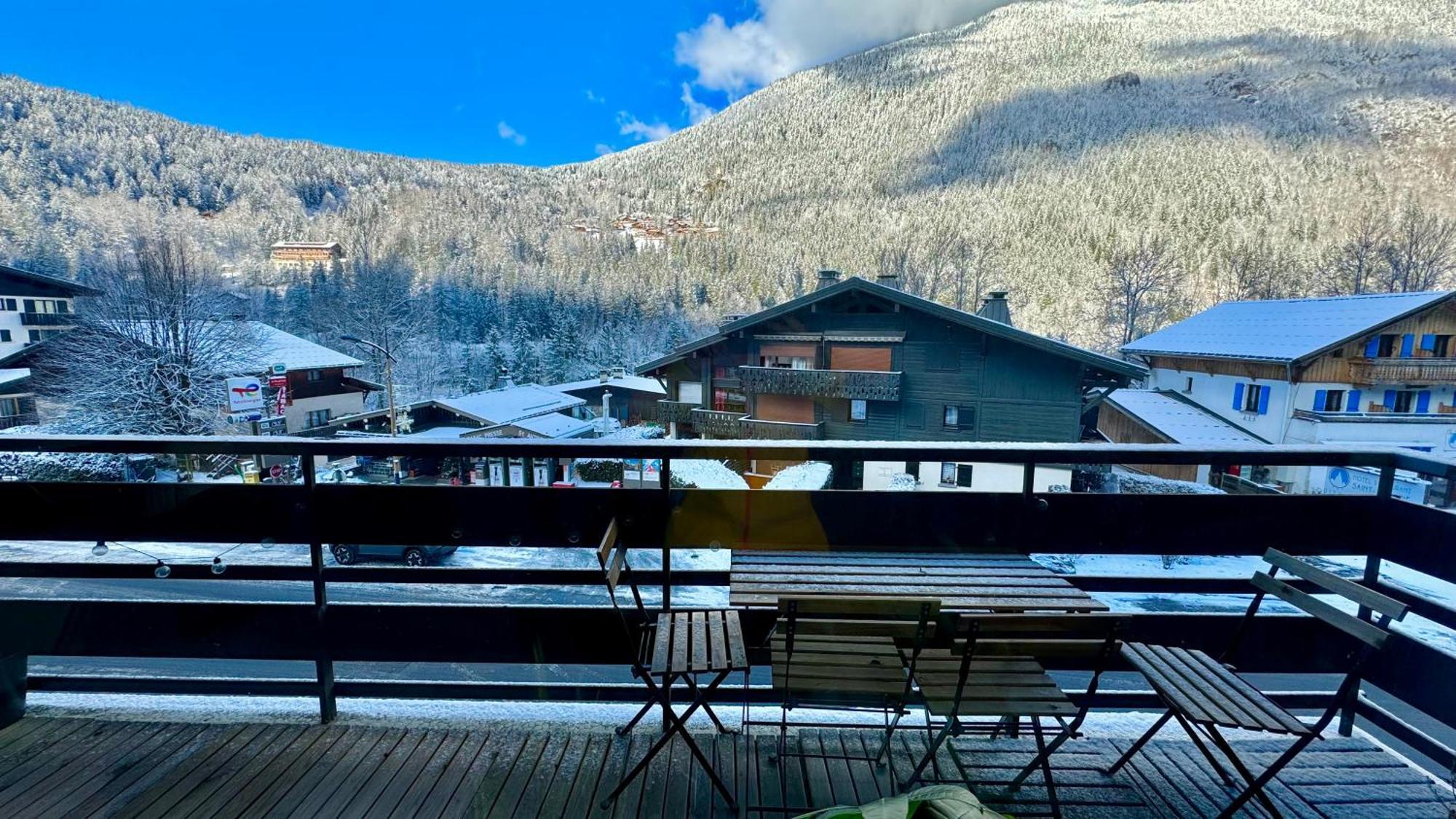 Apartement Vue Montage Magnifique 2Ch 5Mn Piste 3 Les Houches Extérieur photo